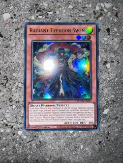 Yugioh TCG Radiant Typhoon Swen DOOD-EN014 Ultra Rare 1st Edition NM-M - Image 3