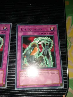 x 2 Life Equalizer - EOJ-EN049 - Rare 1st Ed Yugioh Lp - Image 4