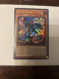 Yugioh K9 - 04 Noroi DOOD-EN025 1st Edition Ultra Rare NM - Image 1