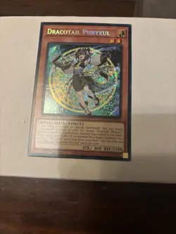 Yugioh Dracotail Phryxul DOOD-EN023 1st Edition Secret Rare NM - Image 1