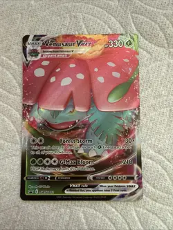 Venusaur VMAX SWSH102 SWSH: Sword & Shield Promo Cards Holo - Image 1