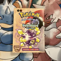 Pokemon TCG Fossil Bodyguard Theme Deck Box 1999 - EMPTY BOX ONLY (No Cards) - Image 1