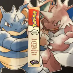 Pokemon TCG Fossil Bodyguard Theme Deck Box 1999 - EMPTY BOX ONLY (No Cards) - Image 2