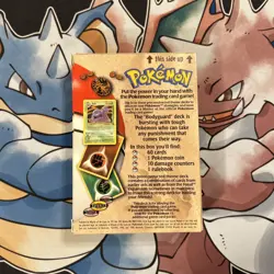 Pokemon TCG Fossil Bodyguard Theme Deck Box 1999 - EMPTY BOX ONLY (No Cards) - Image 3