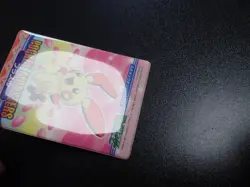 Pokemon Bandai Promo Waterproof Bathroom Menko Card Shining Plusle #5642 - Image 5