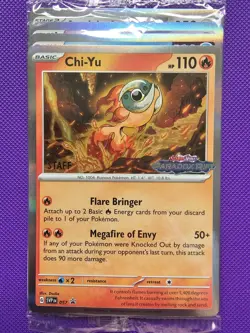 Paradox Rift STAFF Prerelease Stamped Promo SVP057,058,059,060 All 4 Staff Cards - Image 1