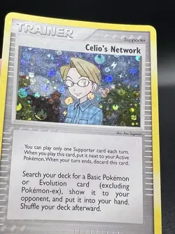 Celio’s Network Reverse Holo Fire Red Leaf Green LP Pokemon Card YX1 - Image 2