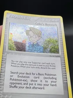 Celio’s Network Reverse Holo Fire Red Leaf Green LP Pokemon Card YX1 - Image 3