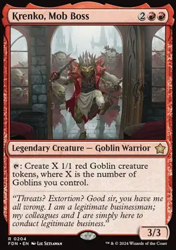 Krenko, Mob Boss - Foundations | MTG Card - Image 3