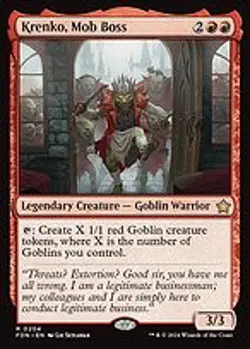 Krenko, Mob Boss - Foundations | MTG Card - Image 4