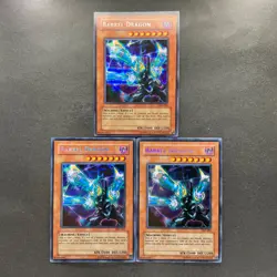 NM 3 card Barrel Dragon VB5-003 Secret Rare YuGiOh 990 - Image 1