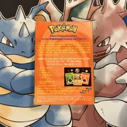 Pokemon TCG Base Brushfire Theme Deck Box 1999 - EMPTY BOX ONLY (No Cards) - Image 3