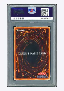 Yu-Gi-Oh PSA10 Duelist Name Card Promo 2004 #2004 Tournament Part Card Japanese - Image 2