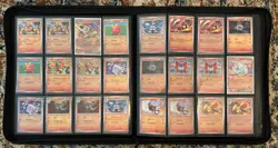 Obsidian Flames COMPLETE MASTER SET, + Exclusives, Ultra Pro Binder - 446 cards! - Image 5