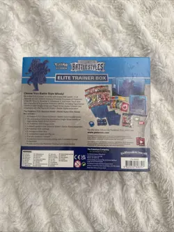 Pokemon Sword and Shield Battle Styles Elite Trainer Box Card Game ETB 820650808357 - Image 2