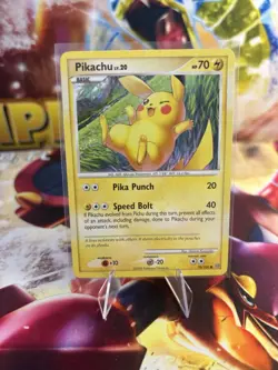 Pikachu 70/100 Stormfront Non Holo Pokemon TCG Card - Image 1