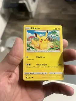 Pokemon Pikachu TCG Crimson Invasion Card 30/111 Regular Common - Image 1