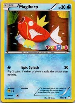 Magikarp - 22/83 (Toys R Us Promo) Promo Miscellaneous Cards & Products 022/083 - Image 1