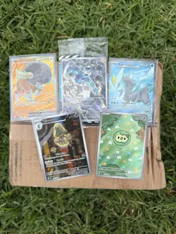 Pokemon TCG Black Bolt Illustration Rares and Promo - 5 Cards - Image 1