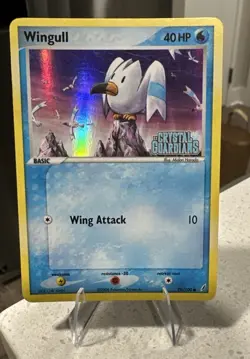 Pokemon Wingull Crystal Guardians 70/100 Reverse Holo Stamped Card NM - Image 1