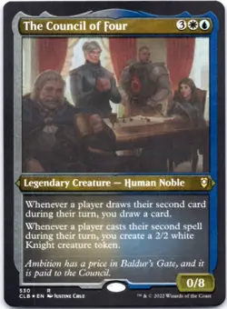 The Council of Four (Foil Etched) - FOIL - Commander Legends: Battle for Baldur' - Image 1