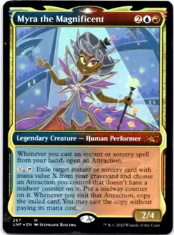 Myra the Magnificent (Showcase) - FOIL - Unfinity - 267 NM - Image 1