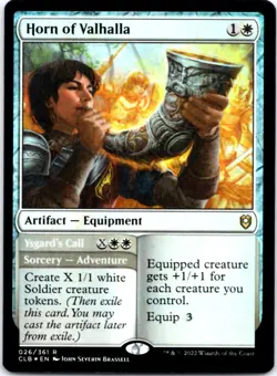 Horn of Valhalla - FOIL - Commander Legends: Battle for Baldur's Gate - 26 LP - Image 1