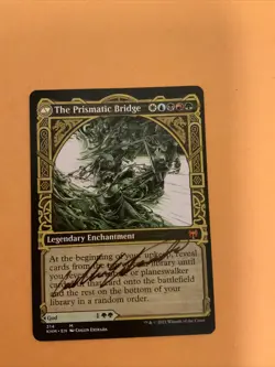 MTG Magic The Prismatic Bridge Signed Artist Proof x1 KHM Kaldheim Estrada - Image 1