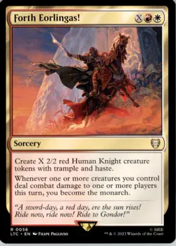 Forth Eorlingas! R Commander: The Lord of the Rings: Tales of Middle-earth 56 NM - Image 1