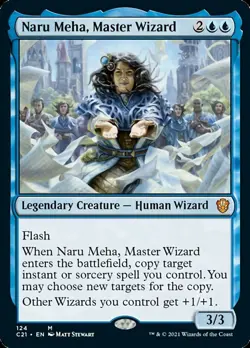 Naru Meha, Master Wizard [Commander 2021] Magic MTG - Image 1