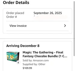PRESALE - Magic: The Gathering - Final Fantasy Chocobo Bundle CONFIRMED ORDER - Image 2