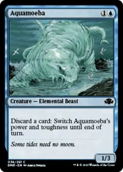 Aquamoeba - Foil x1 - Dominaria Remastered - NM-Mint, English - Dominaria Remast - Image 1