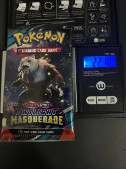 (VERY HEAVY) 22.10g Pokemon TCG Twilight Masquerade Booster Pack (SEALED)✅ - Image 1