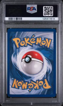1999 Pokemon Jungle Vaporeon Holo PSA Grade 8 #12 Card - Image 2