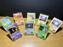 Vintage Gym Heroes Pokemon Cards Lot - Image 1