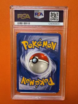1999 POKEMON FOSSIL #20 GENGAR PSA 1 - Image 2