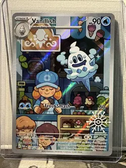 Vanillish 190/182 Pokemon SV04: Paradox Rift (Holiday Calendar Stamp) Near Mint - Image 1