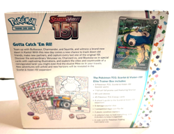 POKEMON ELITE TRAINER BOX 151 ETB - NEW - SEALED W/CASE - AWESOME ! - Image 3