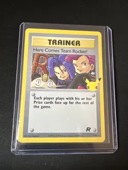 Holo Here Comes Team Rocket! 15/82 Classic Collection Celebrations Pokemon TCG - Image 1