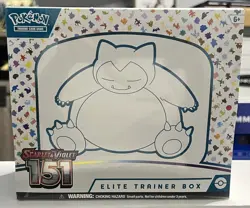 Pokemon TCG Scarlet & Violet 151 Elite Trainer Box ETB Factory Sealed - Image 1