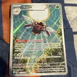 Ninjask 137/132 Illustration Rare Mega Evolution English Pokemon TCG - Image 1