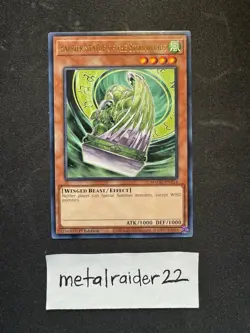 Yugioh Barrier Statue of the Stormwinds MAGO-EN114 Maximum Gold NM 1st Edition - Image 1