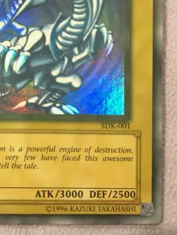 Blue Eyes White Dragon SDK-001 Unlimited English Mint Condition Yu-Gi-Oh! - Image 4