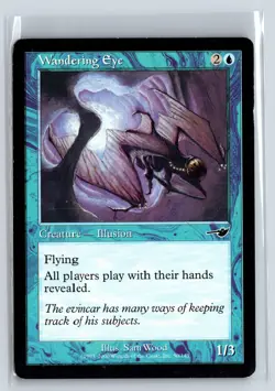 WANDERING EYE - MTG Magic the Gathering Card - Nemesis - Common - Image 1
