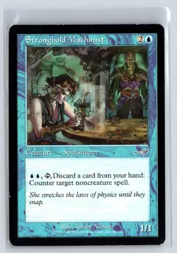 STRONGHOLD MACHINIST - MTG Magic the Gathering Card - Nemesis - Uncommon - Image 1