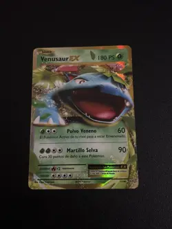 Venusaur EX 1/108 - XY Evolutions Ultra Rare Holo - Spanish Pokemon Card (2016) - Image 1