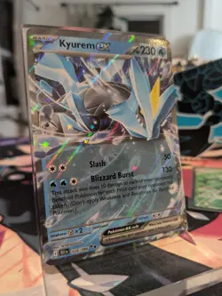 Pokemon TCG Kyurem EX Black Bolt English Rare Card 28/86 NM - Image 3