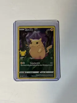 Pokemon TCG Card Pikachu 5/25 Celebrations 25th Anniversary Full Art Holo - G-3 - Image 1