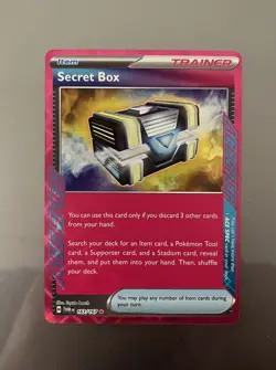 Secret Box 163/167 Sv06: Twilight Masquerade Ace Spec Pokemon Trainer Item Card - Image 1