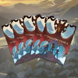 Netflix The Dragon Prince Protective Card Sleeves (100) - Image 3